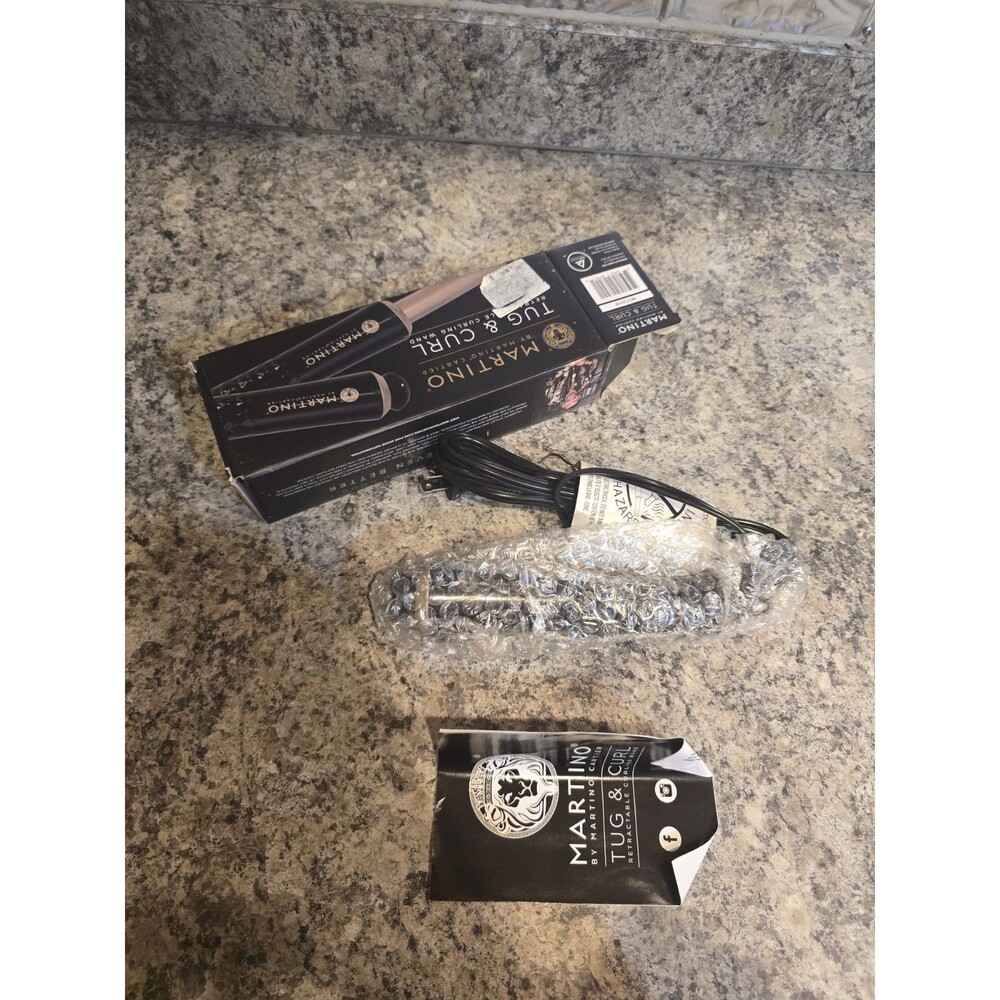 New Martino Cartier Tug & Curl Retractable Curling Wand
